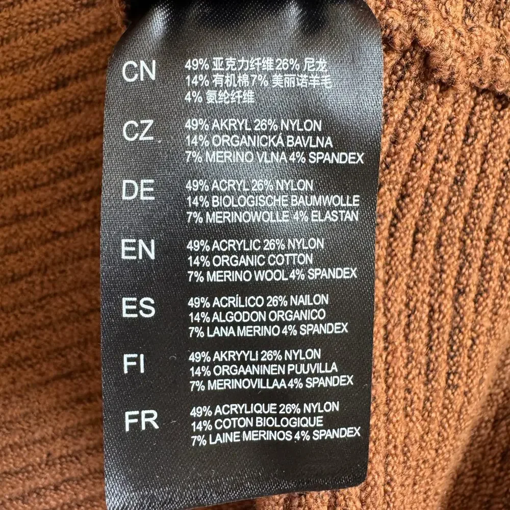 Kuhl Solace Turtleneck Sweater Women's Size Medium Brown Copper EUC 4406 Outdoor - Picture 12 of 13